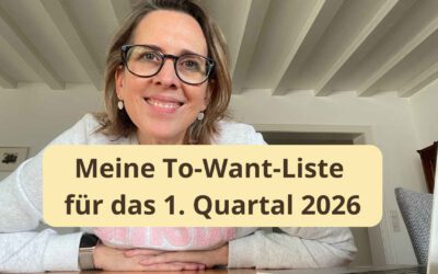 Meine To-Want-Liste für das 1. Quartal 2026